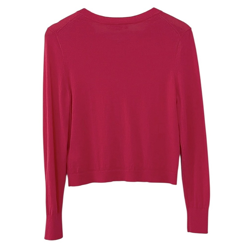 J. Crew Classic merino wool cardigan sweater Pink - Picture 3 of 6